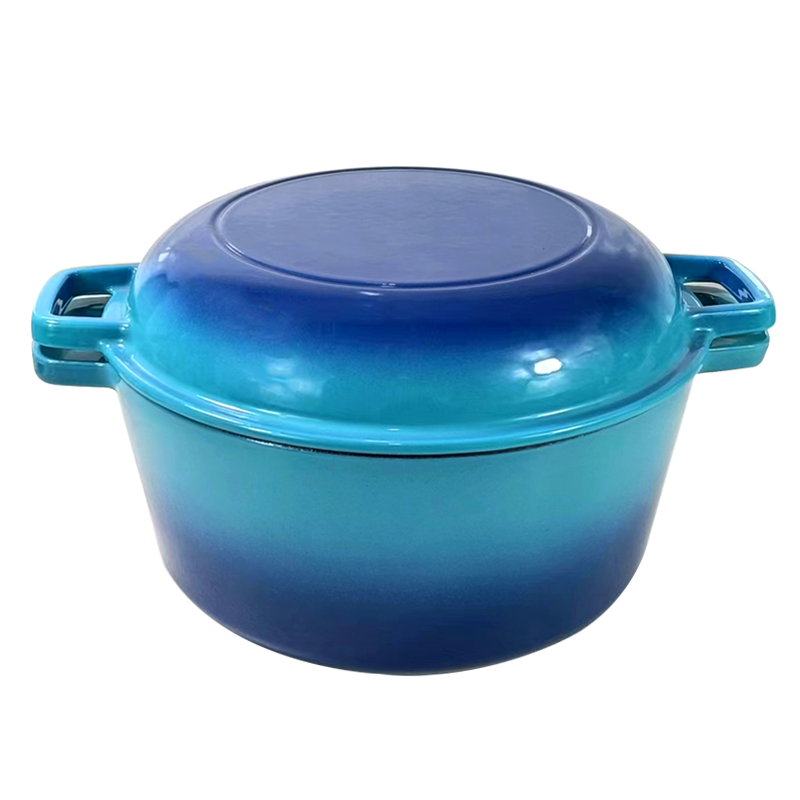 Double Use Cast Iron Casserole/Dutch Oven PCR265