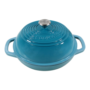 Cast iron bread oven cast iron bread baking pan Cast Iron Casserole/Dutch Oven PCA28R