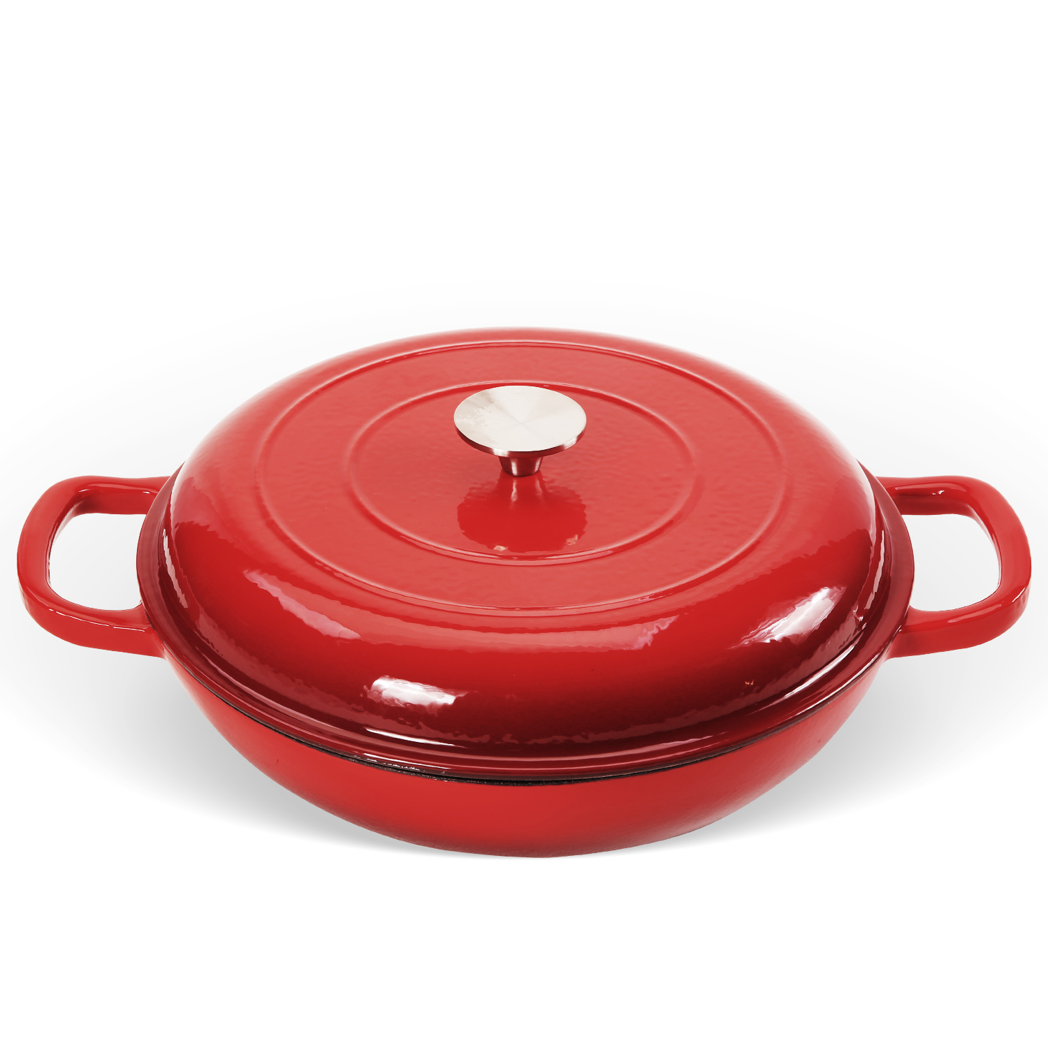 Round Cast Iron Casserole/Dutch Oven PCA30G