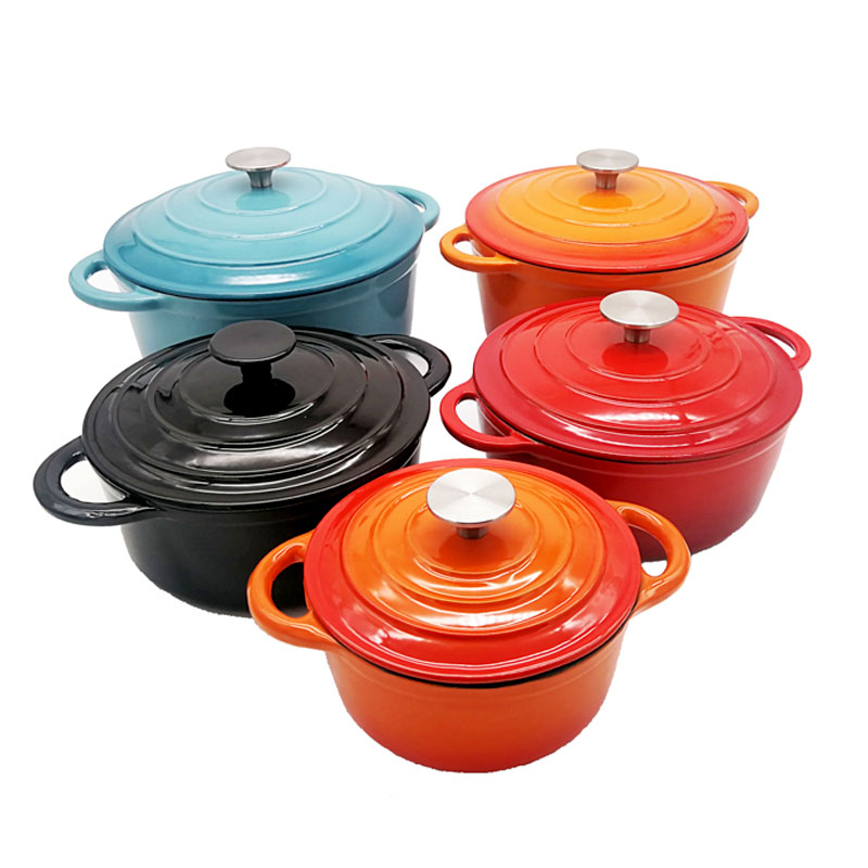 Enamel Cast iron Cookware Set PC100B