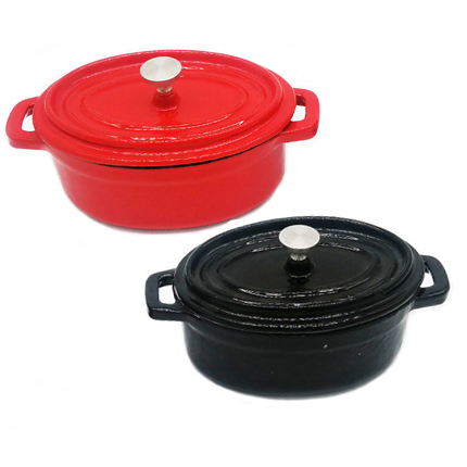 Mini Oval Cast Iron Casserole/Cocotte PCT12/PCT14