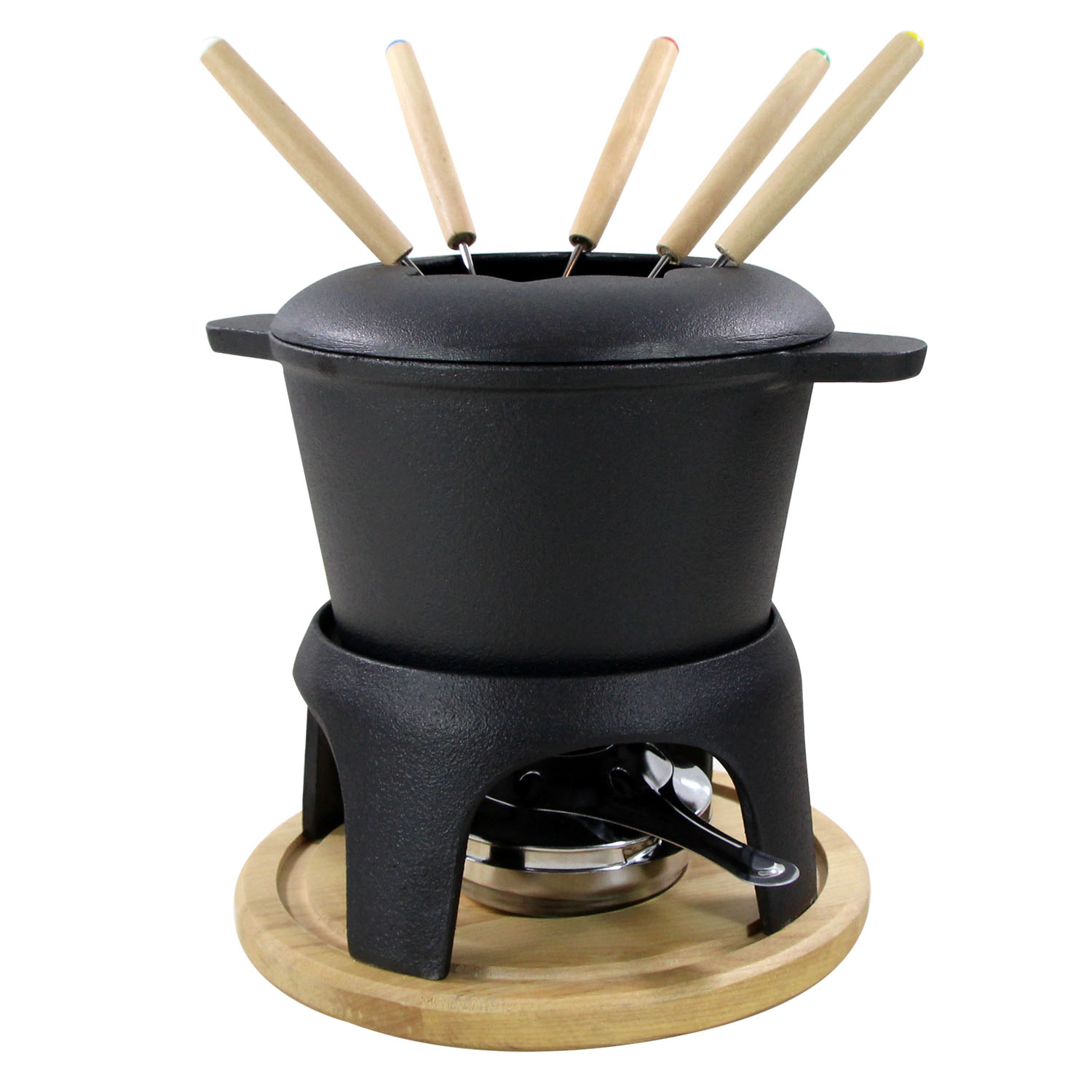 Cast Iron Fondue Set PC608