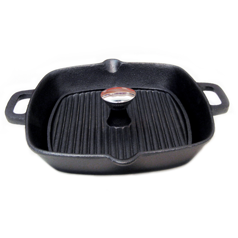 Cast Iron Grill Pan/Griddle Pan/Steak Grill Pan PC2650