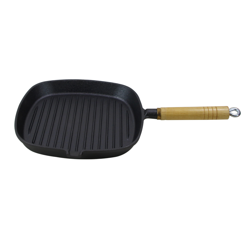 Cast Iron Grill Pan/Griddle Pan/Steak Grill Pan PC61S