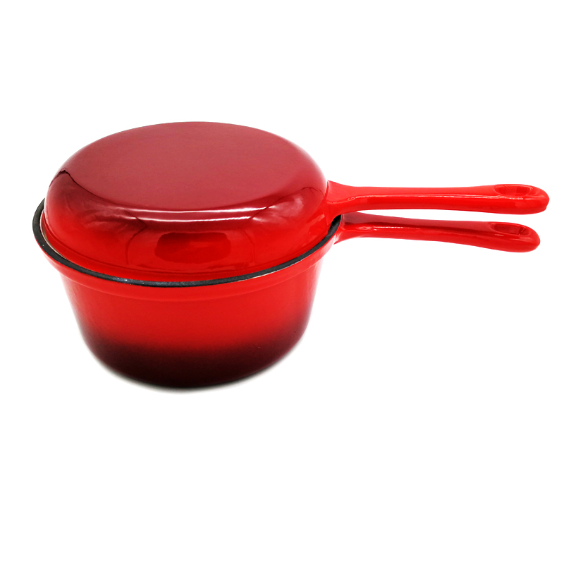 Double Use Cast Iron Saucepan/Sauce Pot PCD160/PCD220