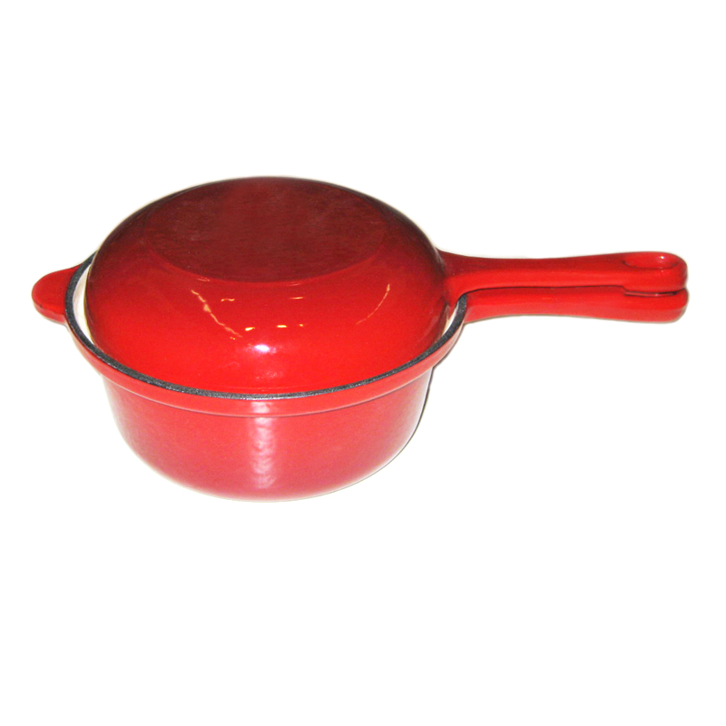 Double Use Cast Iron Saucepan/Sauce Pot PCD180