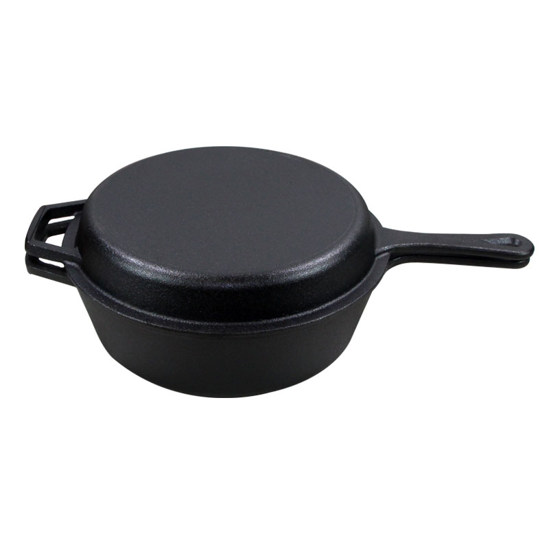 Double use Cast Iron Saucepan PCD265B