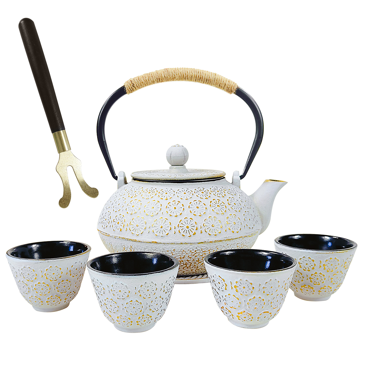 Cast Iron Teapot Set PC9171S